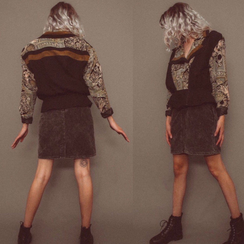 You Look Like A Painting Vintage 80s Jacket